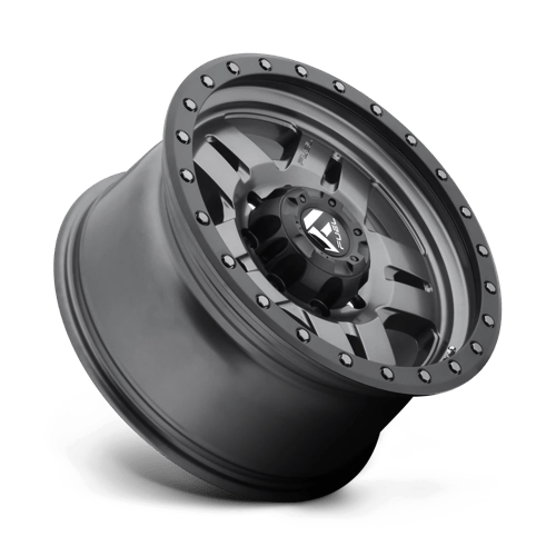 15x10 fuel off road d558 anza matte gunmetal black bead ring wheel 5x4.5 bolt pattern 43mm offset