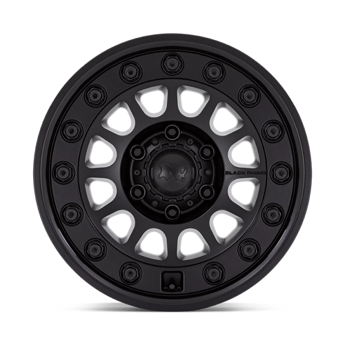 17x8 5 black rhino hard alloys br012 outback matte black wheel 6x5.5 bolt pattern 10mm offset