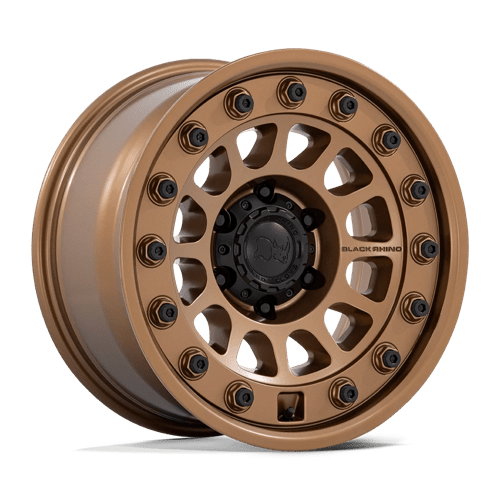 18x8 5 black rhino hard alloys br012 outback matte bronze wheel 6x5.5 bolt pattern 0mm offset