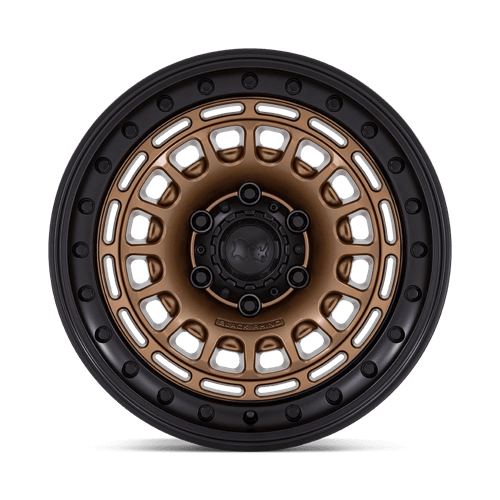 17x9 black rhino hard alloys br014 sahara matte bronze w gloss black lip wheel 6x5.5 bolt pattern 12mm offset
