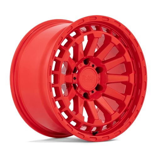 17x8 5 black rhino hard alloys rad raid gloss red wheel 6x5.5 bolt pattern 18mm offset
