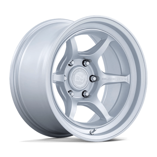 17x8 5 black rhino hard alloys br021 shogun hyper silver wheel 6x5.5 bolt pattern 20mm offset