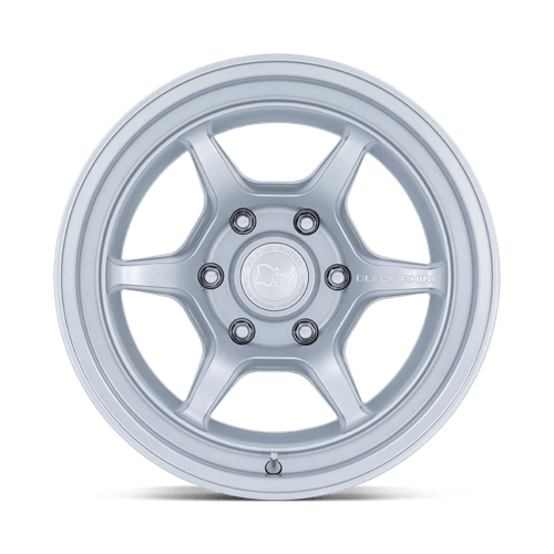 17x8 5 black rhino hard alloys br021 shogun hyper silver wheel 6x5.5 bolt pattern 20mm offset