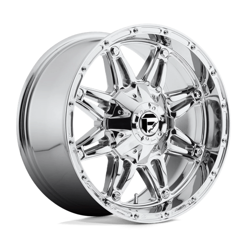 17x9 fuel off road d530 hostage chrome plated wheel 6x5.5 bolt pattern 12mm offset