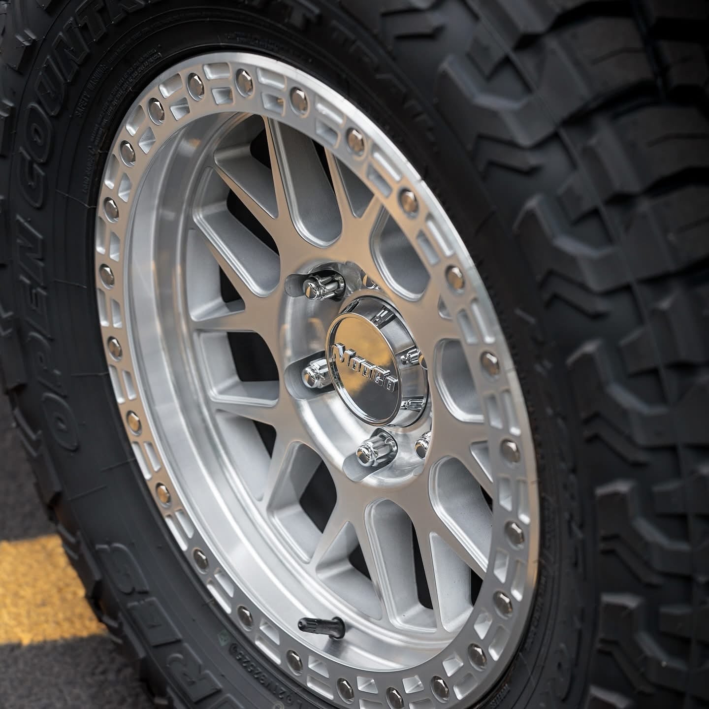 17x8.5 Modco M73 Machined 6x5.5 Bolt Pattern 0mm Offset