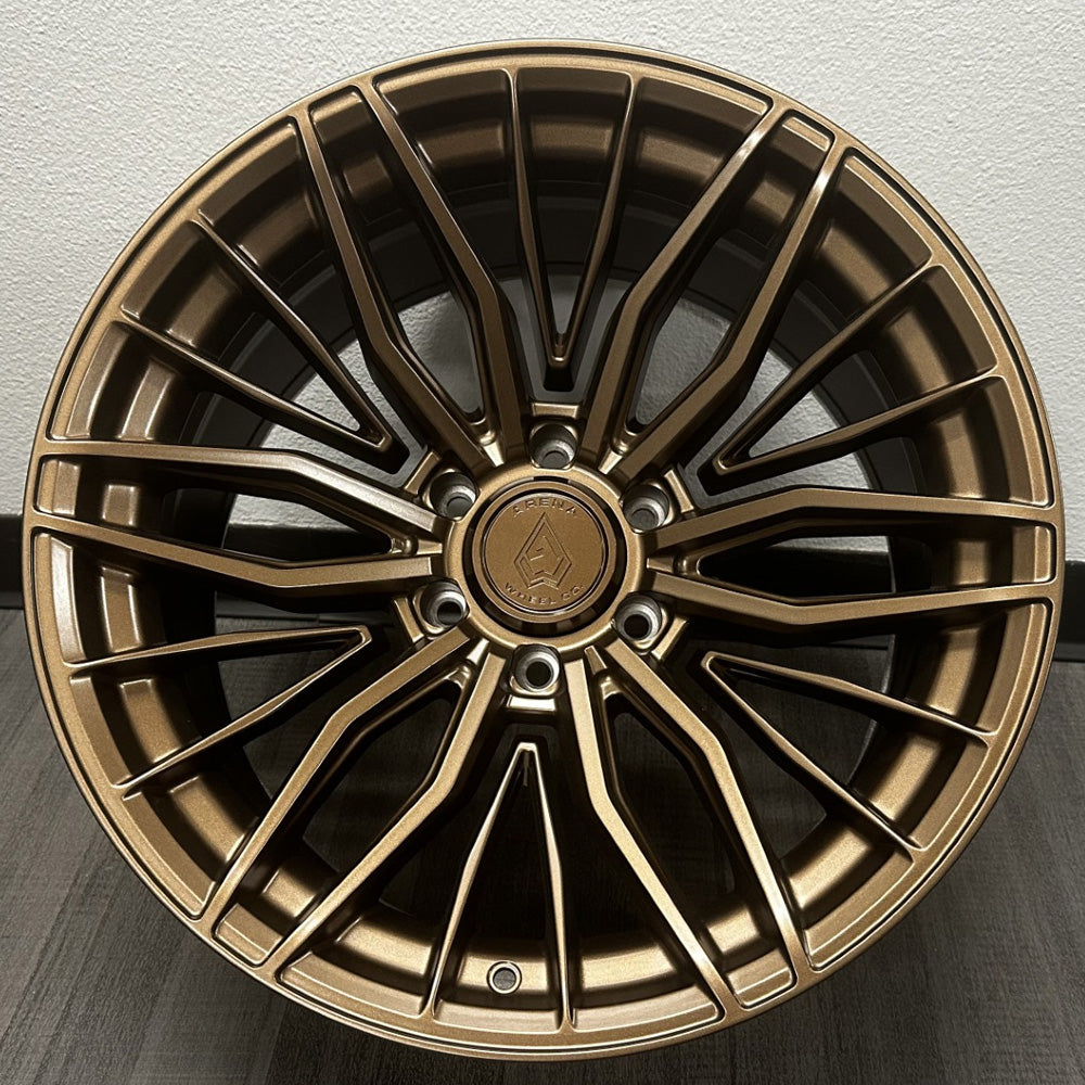 20x10 arena wheel a122 phantom smoked bronze tint clear wheel 6x5.5 bolt pattern 18mm offset