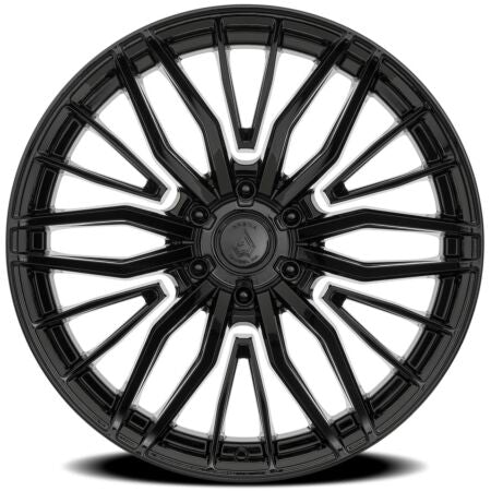 20x10 arena wheel a122 phantom glossy black wheel 6x5.5 bolt pattern 18mm offset