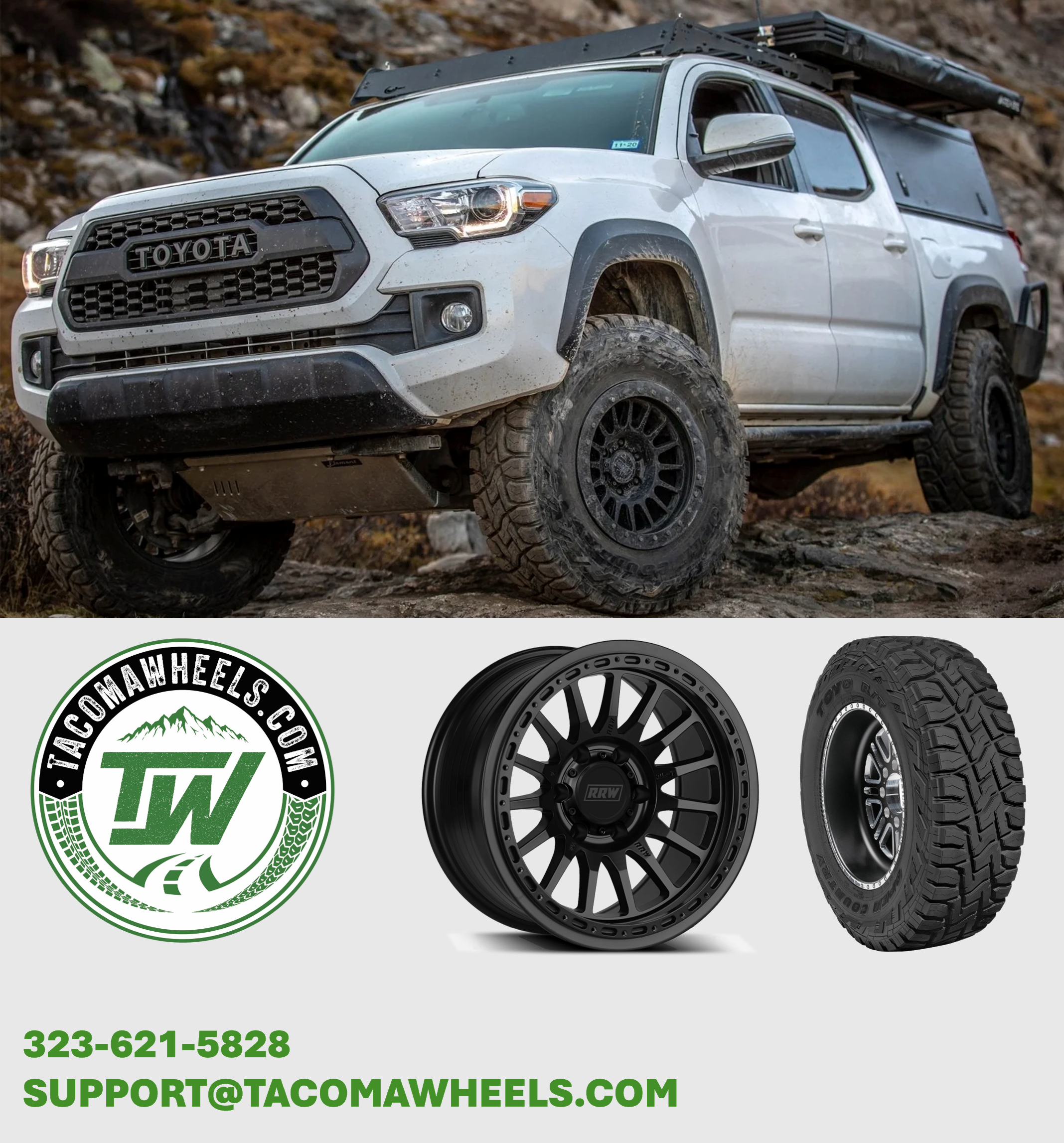 Toyota Tacoma RRW RR7-H Black