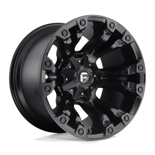 17x9 fuel off road d560 vapor matte black wheel 6x5.5 bolt pattern 20mm offset