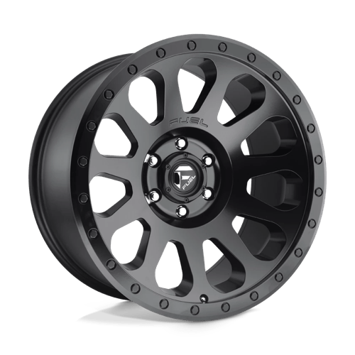 20x10 fuel off road d579 vector matte black wheel 6x5.5 bolt pattern 18mm offset