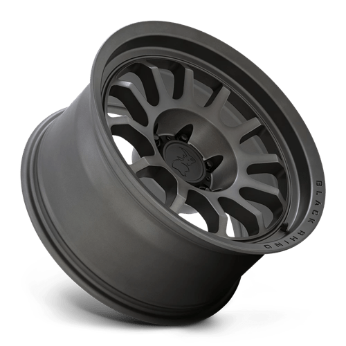 18x9 5 black rhino hard alloys rpd rapid matte brushed gunmetal wheel 6x5.5 bolt pattern 18mm offset