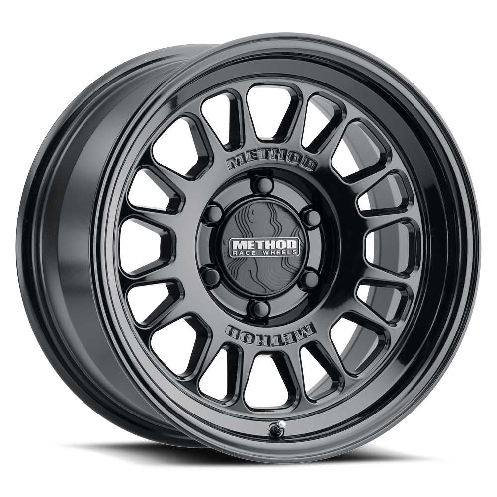 17x8 5 method race wheels mr318 black wheel 6x5.5 bolt pattern 0mm offset