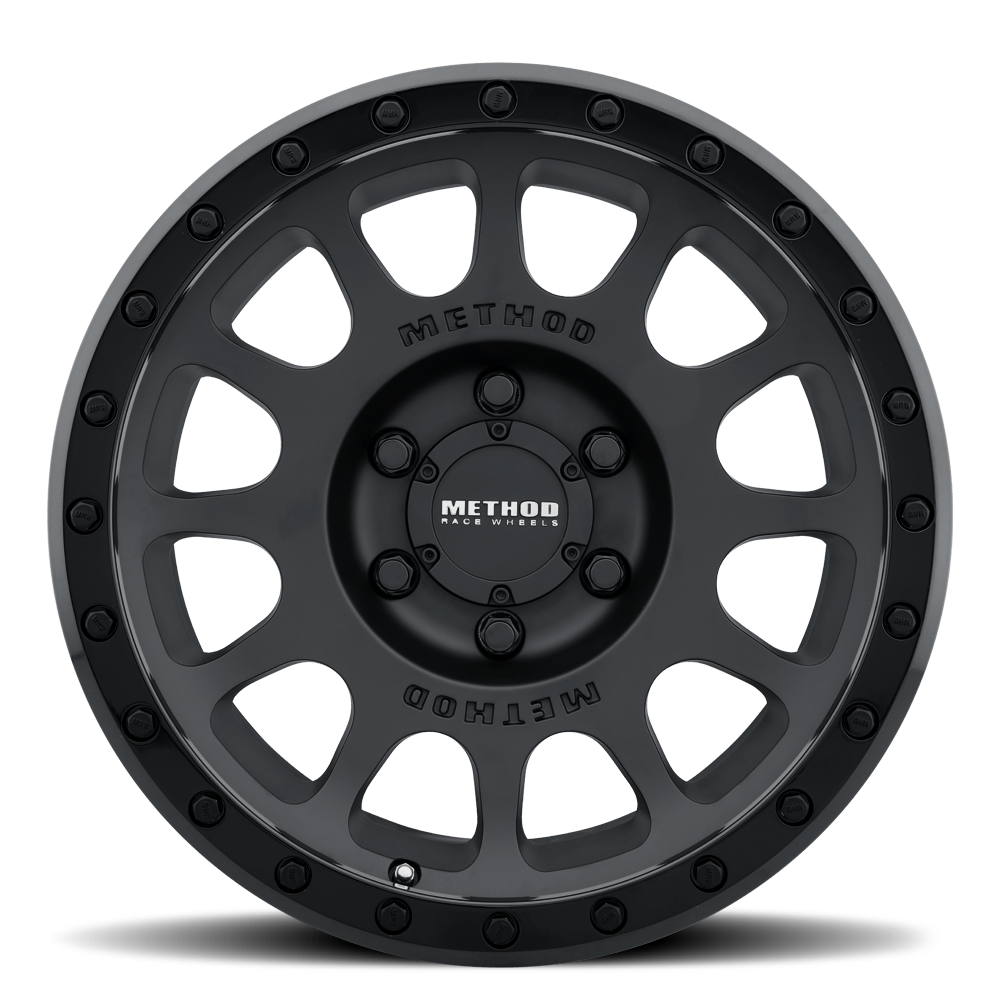 18x9 method race wheels mr305 nv double black wheel 6x5.5 bolt pattern 12mm offset
