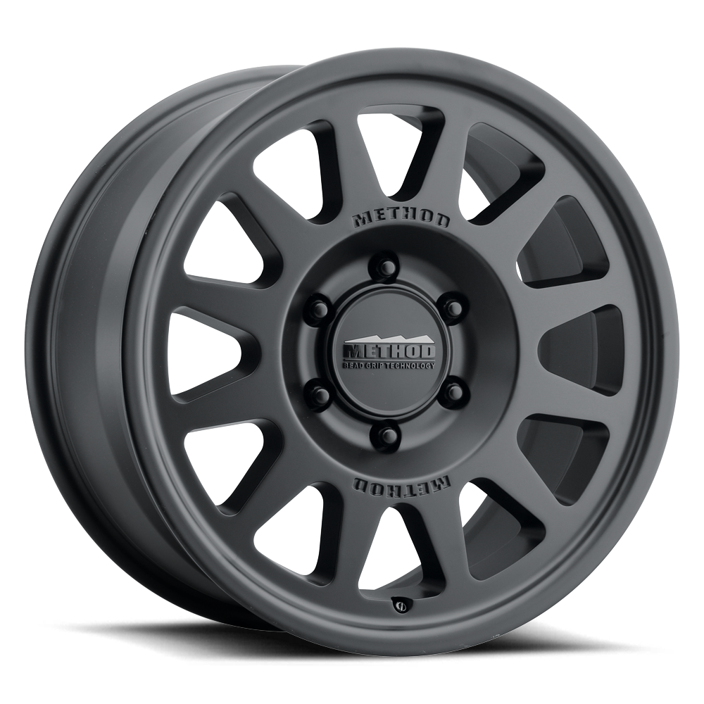 18x9 method race wheels mr703 bead grip hd black wheel 6x5.5 bolt pattern 40mm offset