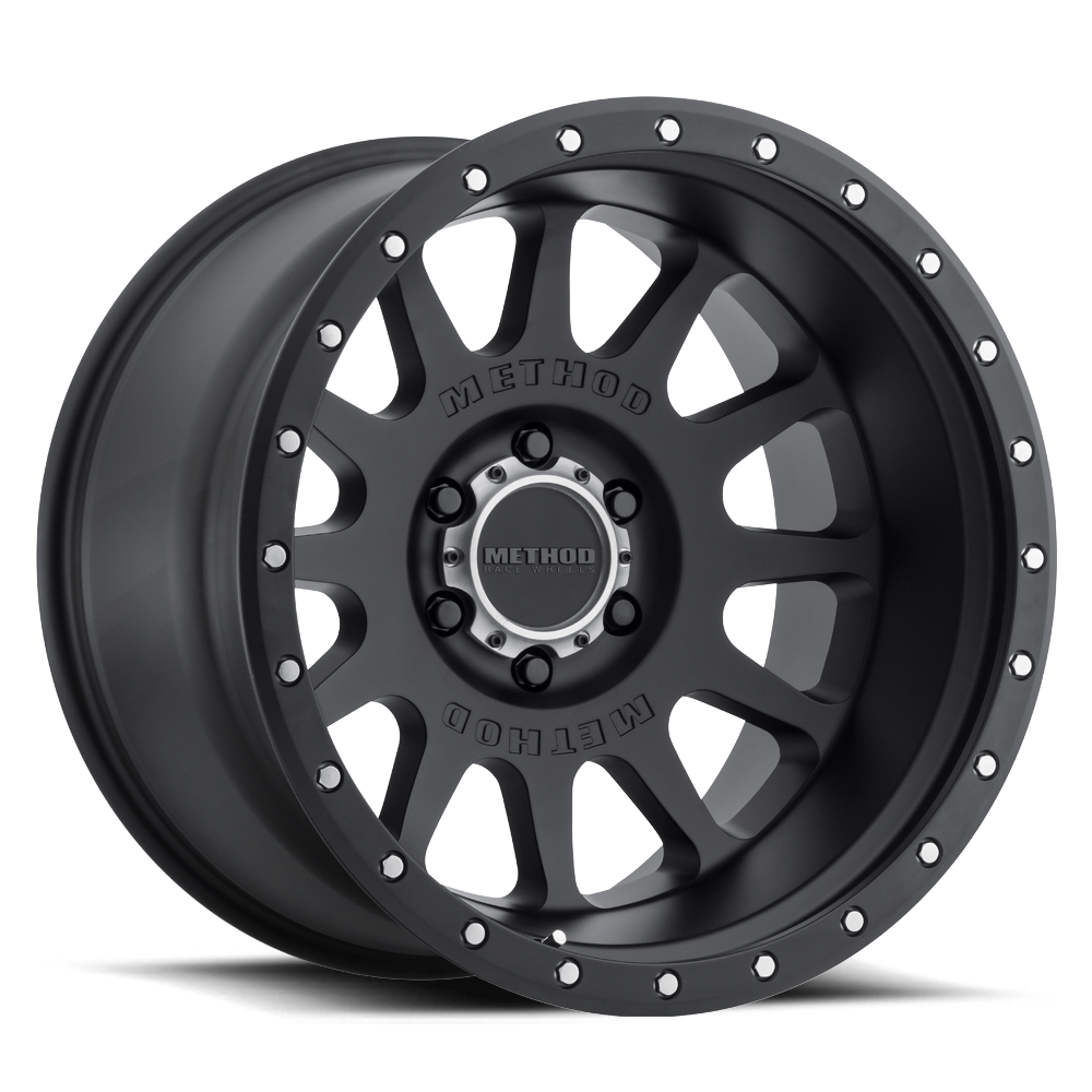 20x10 method race wheels mr605 nv black wheel 6x5.5 bolt pattern 24mm offset