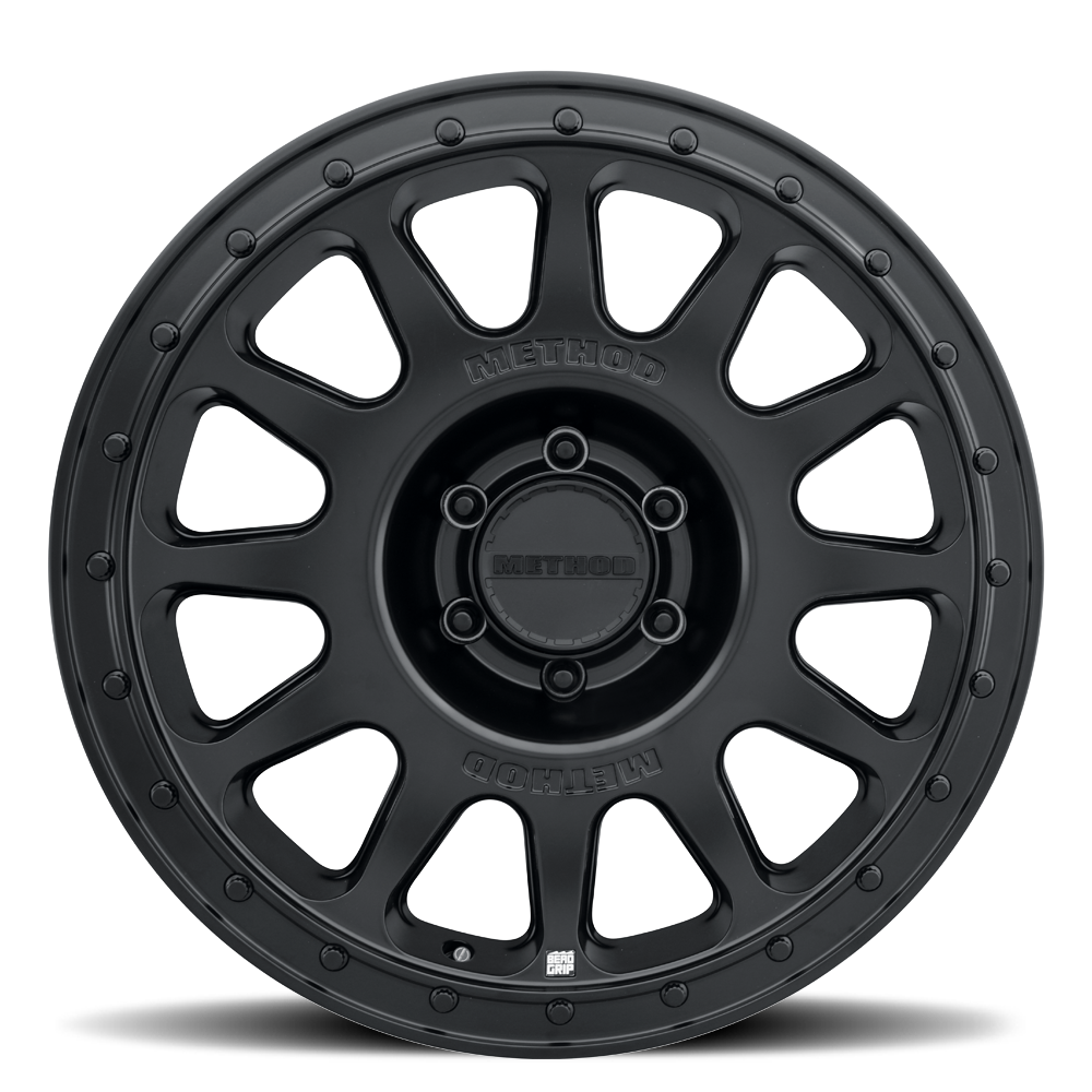 20x9 method race wheels mr709 bead grip hd black wheel 6x5.5 bolt pattern 12mm offset