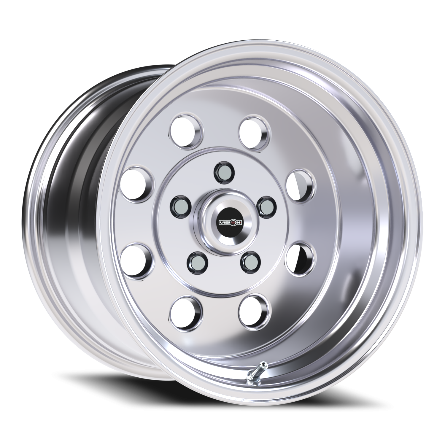 15x10 Vision 531 Sport Lite Polished Wheel 5x4.5 Bolt Pattern -25mm Offset