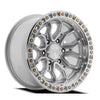 17x9 Arena A120 Terra Silver Machined Wheel 6x5.5 Bolt Pattern 0mm Offset