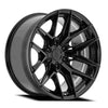 20x9.5 Arena A131 Sparta Glossy Black Wheel 6x5.5 Bolt Pattern 28mm Offset