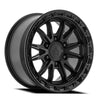 20x9 Arena A135 Atlas Satin Black Gloss Lip Wheel 6x5.5 Bolt Pattern 0mm Offset