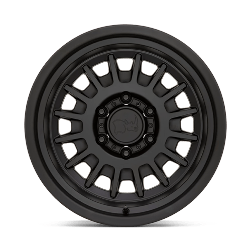 17x9 black rhino hard alloys als aliso matte black wheel 6x5.5 bolt pattern 38mm offset