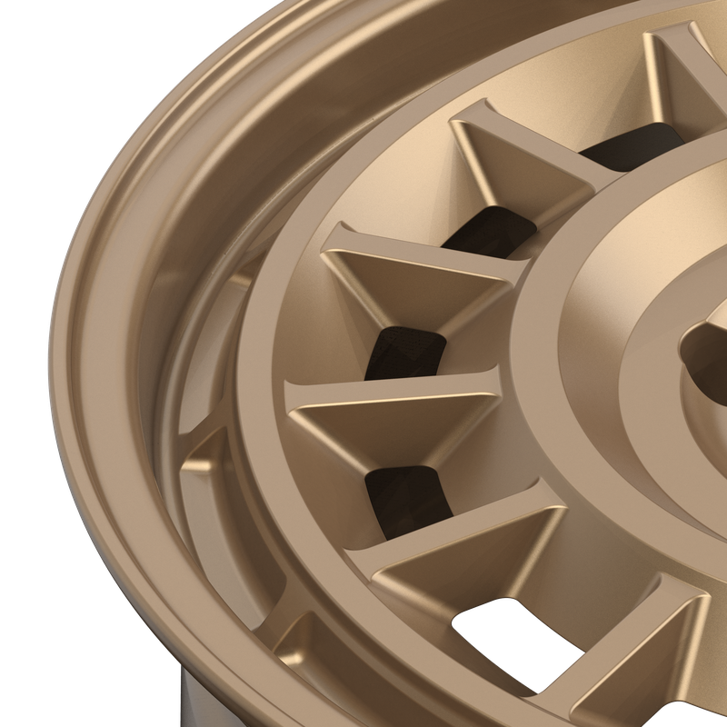 17x8 Fifteen 52 Alpen MX Matte Bronze Wheel 5x4.5 Bolt Pattern +38mm Offset