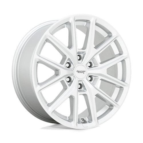 20x9 american racing ar945 hyper silver wheel 6x5.5 bolt pattern 20mm offset