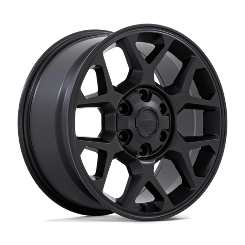 17x8 5 american racing ar949 wwp3 matte black wheel 5x4.5 bolt pattern 30mm offset
