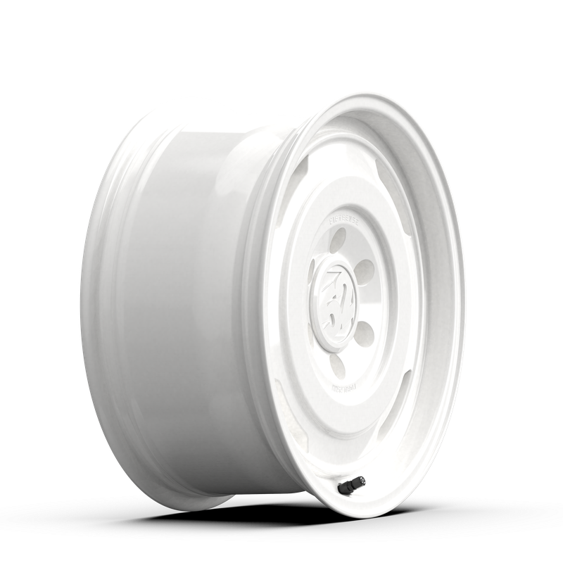 16x7.5 Fifteen 52 Analog HD Gloss White Wheel 6x5.5 Bolt Pattern 0mm Offset