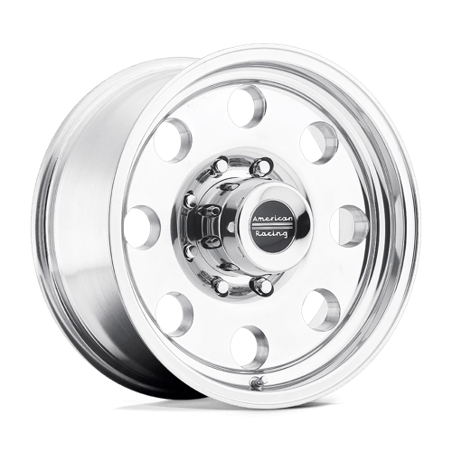 15x8 american racing ar172 baja polished wheel 6x5.5 bolt pattern 19mm offset