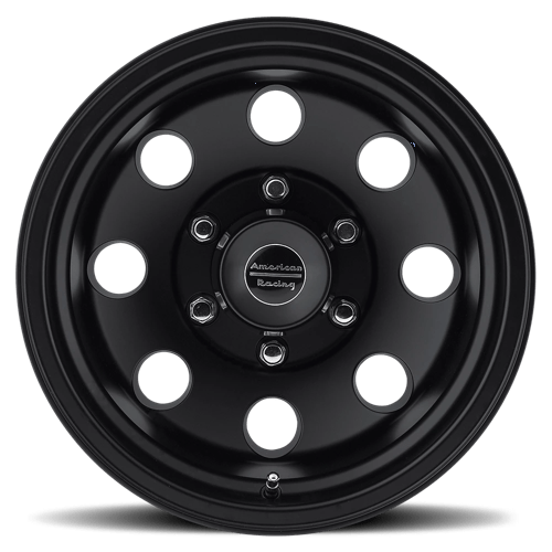15x8 american racing ar172 baja satin black wheel 5x4.5 bolt pattern 19mm offset
