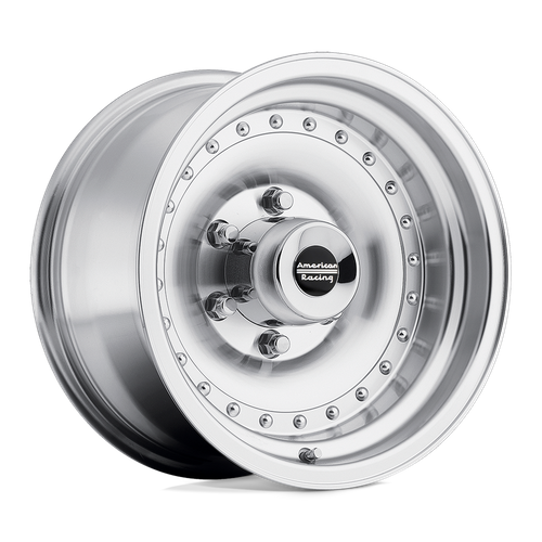 14x7 american racing ar61 outlaw i machined w clear coat wheel 5x4.5 bolt pattern 0mm offset