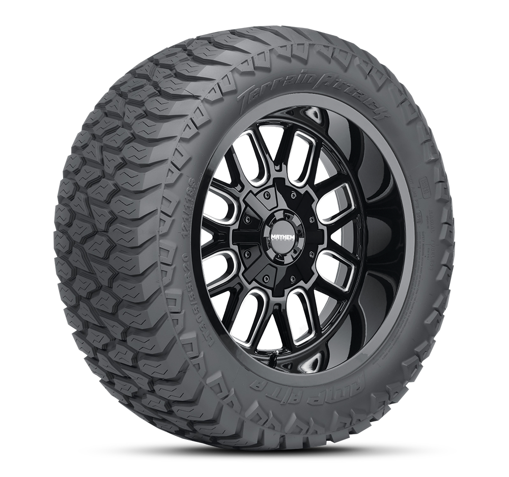 LT265/70R17 Amp Tires Terrain Attack A/T Tire E Rated 10 Ply