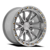 17x9 Arena A135 Atlas Gloss Silver Machined Wheel 6x5.5 Bolt Pattern 0mm Offset