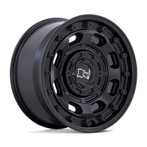 17x8 black rhino hard alloys br007 atlas matte black wheel 5x4.5 bolt pattern 38mm offset