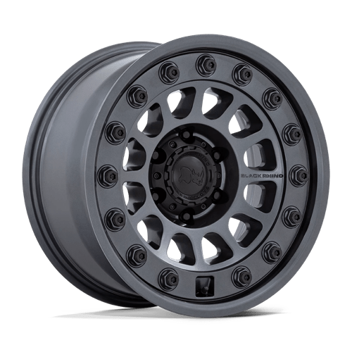 17x8 5 black rhino hard alloys br012 outback matte gunmetal wheel 6x5.5 bolt pattern 10mm offset