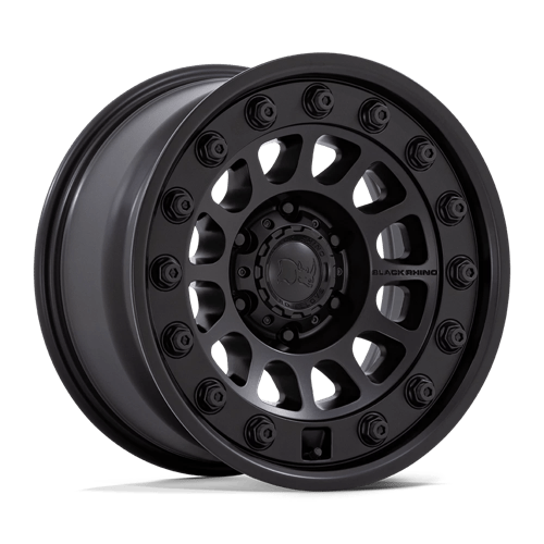 18x8 5 black rhino hard alloys br012 outback matte black wheel 6x5.5 bolt pattern 0mm offset