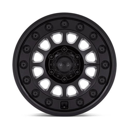 18x8 5 black rhino hard alloys br012 outback matte black wheel 6x5.5 bolt pattern 0mm offset