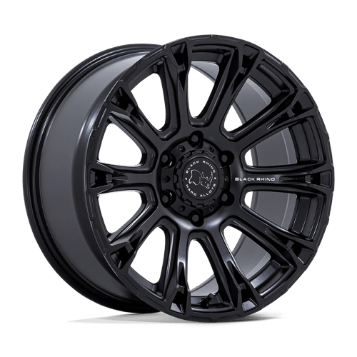 17x8 5 black rhino hard alloys br020 diamondback matte black wheel 5x4.5 bolt pattern 25mm offset