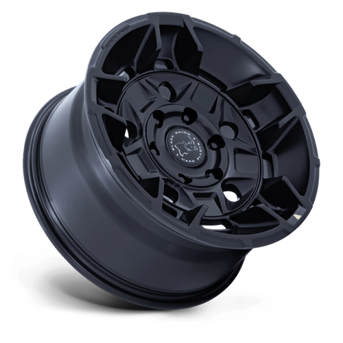 17x8 5 black rhino hard alloys br028 guard matte black wheel 5x4.5 bolt pattern 35mm offset