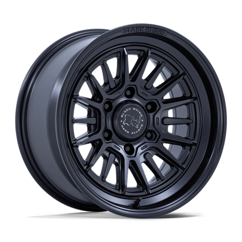 17x8 5 black rhino hard alloys br030 taleo matte black wheel 6x5.5 bolt pattern 0mm offset