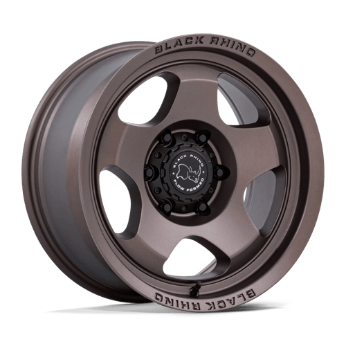 17x8 black rhino hard alloys br031 sol burnt bronze wheel 5x4.5 bolt pattern 30mm offset