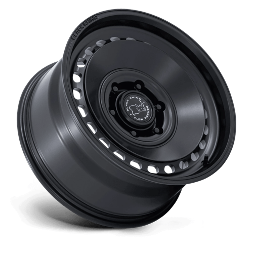 17x8 black rhino hard alloys br036 basin matte black wheel 6x5.5 bolt pattern 32mm offset