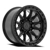 20x9 Arena A132 Blitz Satin Black Gloss Lip Wheel 6x5.5 Bolt Pattern 0mm Offset