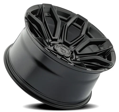 20x10 arena wheel a116 cobra satin black wheel 6x5.5 bolt pattern 18mm offset