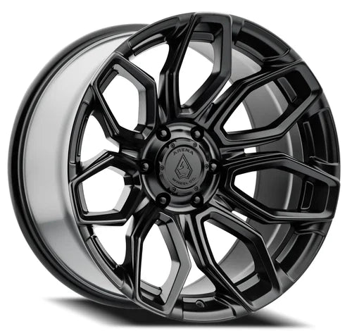 20x10 arena wheel a116 cobra satin black wheel 6x5.5 bolt pattern 18mm offset