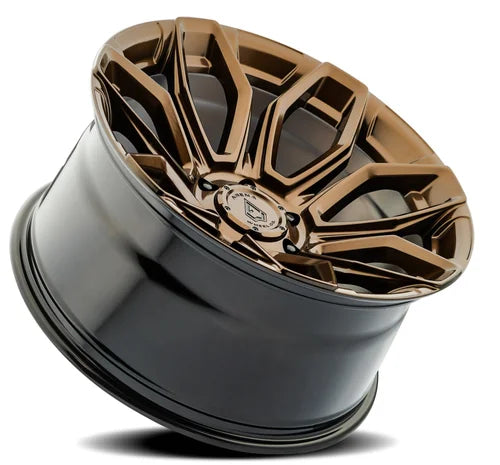 20x10 arena wheel a116 cobra smoked bronze tint clear wheel 6x5.5 bolt pattern 18mm offset