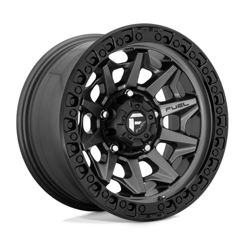 20x9 fuel off road d716 covert matte gunmetal black bead ring wheel 6x5.5 bolt pattern 1mm offset