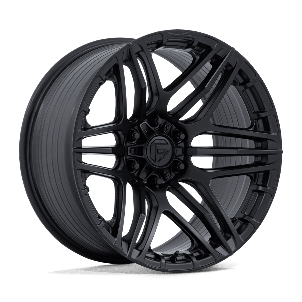 22x9.5 Fuel FC909 Weapon Blackout Wheel 6x5.5 Bolt Pattern 20 Offset