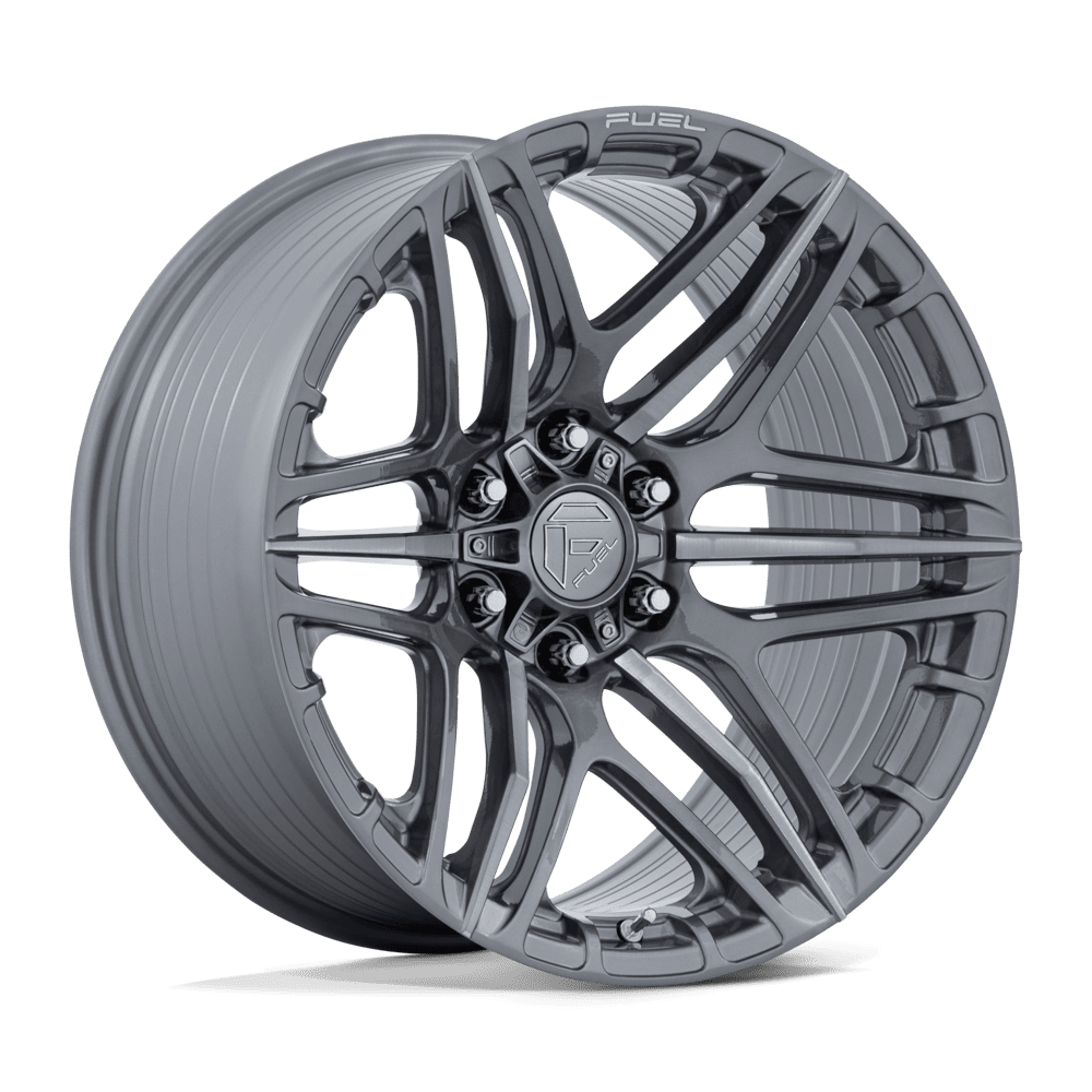 22x9.5 Fuel FC909 Weapon Platinum Wheel 6x5.5 Bolt Pattern 20 Offset
